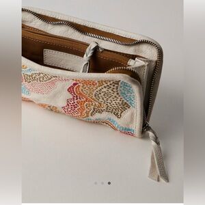 Free People Spellbound Long Leather Wallet; Whimsy